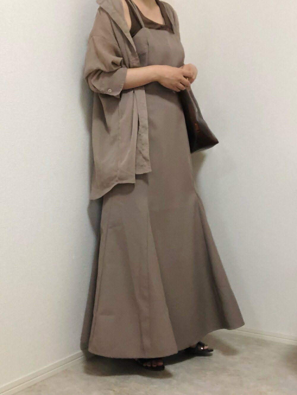 リトモンさんの「アシメリブレイヤータンク2P/894279（JEANASIS）」を使ったコーディネートの2枚目の写真