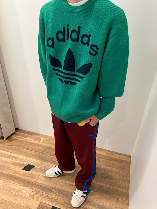 adidas sftm コラボ アディダス ニット セーター サイズ感大きめ adidas sftm コラボ アディダス ニット セーター サイズ感大きめ