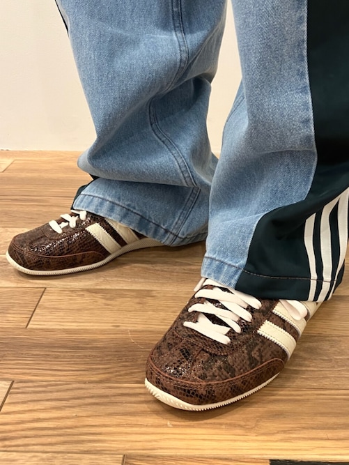 アディダス オリジナルス Athletic Dept ビンテージ合成皮革ジャケット