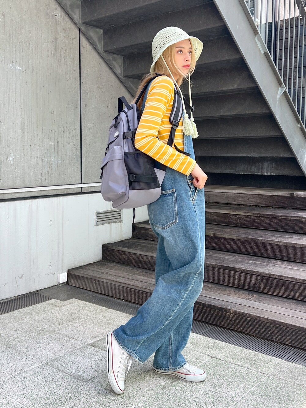 Pamela(X-girl Store)｜X-girlのサロペット/オーバーオールを