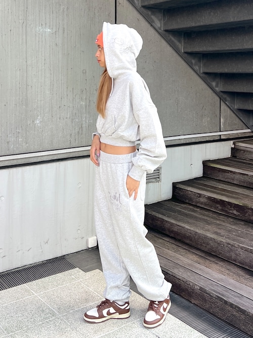 ★X-girl★OVAL LOGO スウェットパンツ セットアップも◎ ☆X-girl☆OVAL LOGO スウェットパンツ セットアップも◎