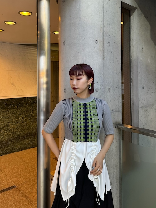 UN3D. - MA-1 DETAIL T-SH / MA-1ディテールTシャツ (ミックス