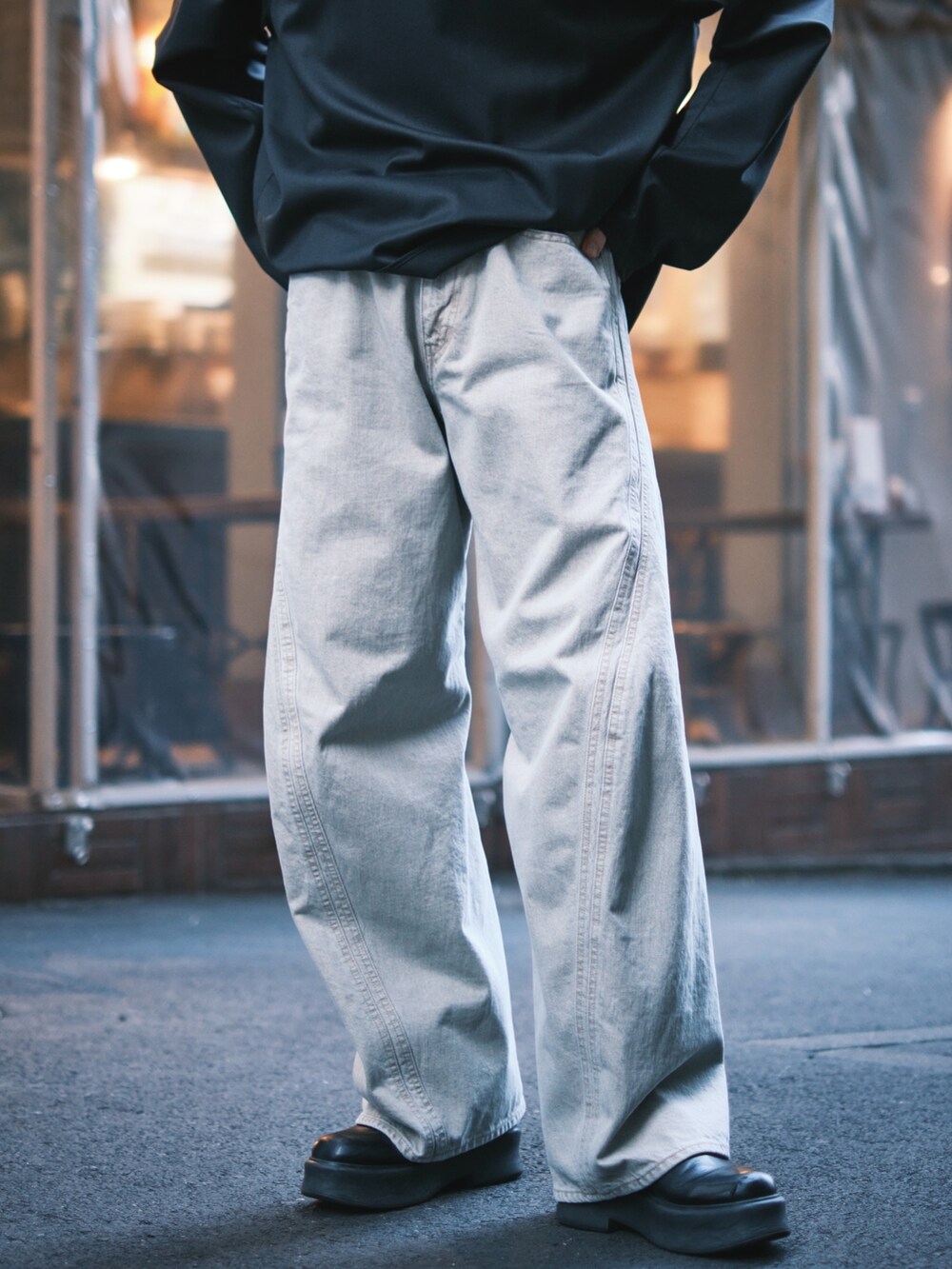 NVRFRGT×STUDIOUS別注 V-NECK PULLOVER size1