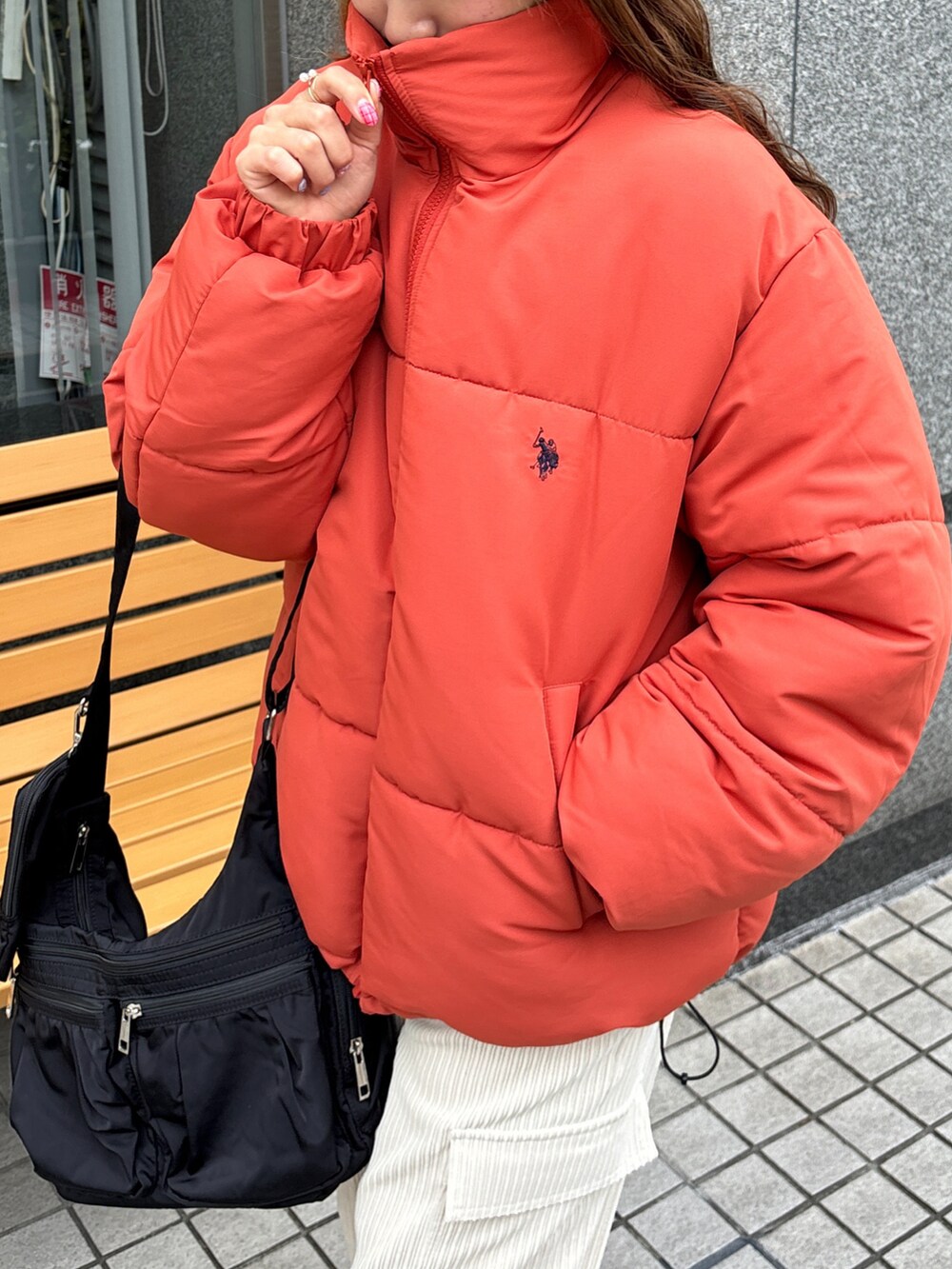 rino(WEGO STAFF)｜U.S. POLO ASSN.のダウンジャケット/コートを使った 