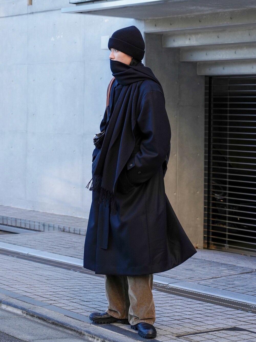 OUR LEGACY◆ボストンコットンビーニー コーデのアクセントに♪ Our Legacy - Boston Beanie Natural Dye Sky Dry Cotton