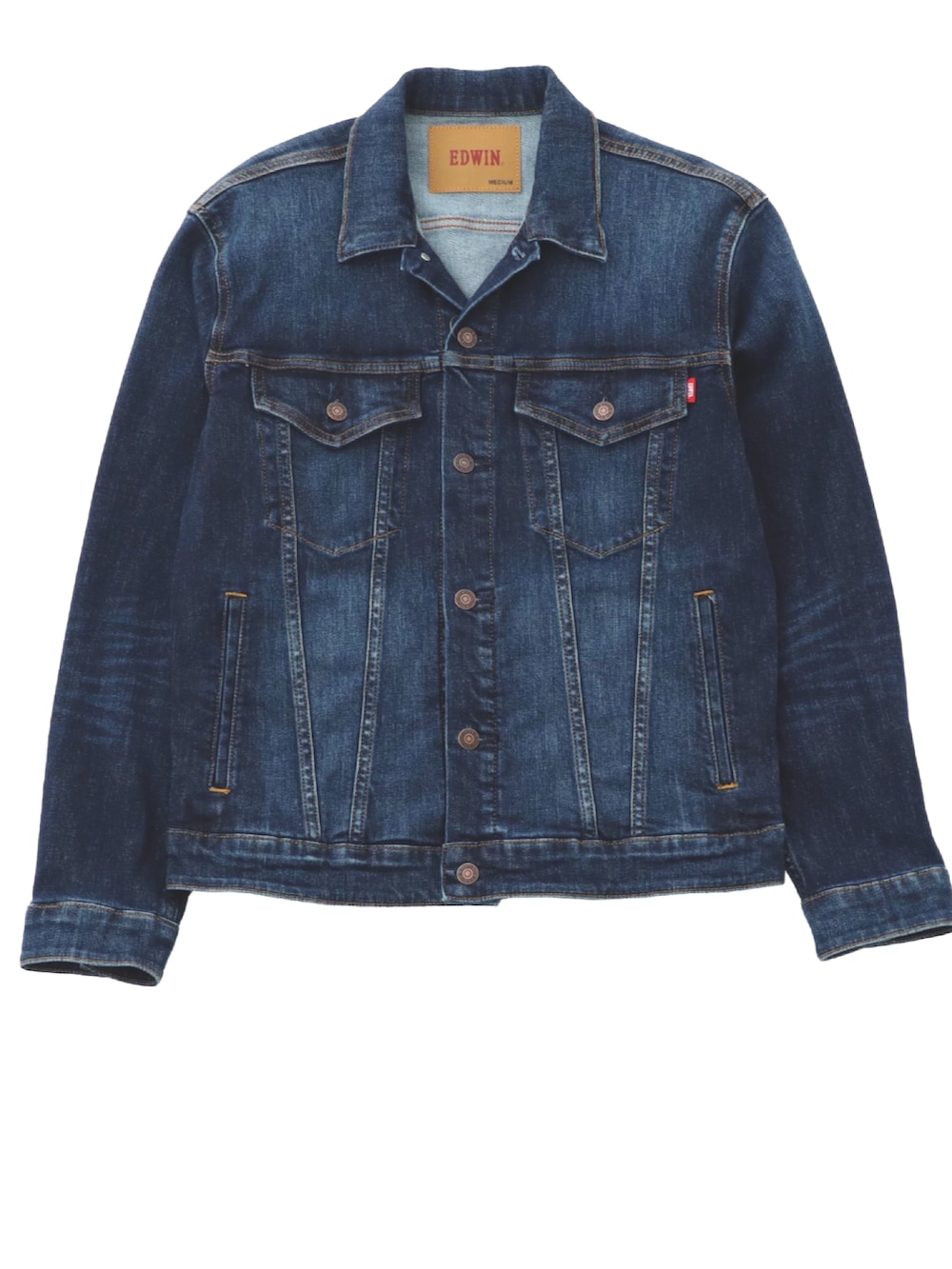 「お出かけコーデ日記、春、デニムジャケット、ピンクコーデ、ピンクパンツ、カーゴパンツ、ZARA、EDWIN、ボーダーTシャツ、プレーントゥ、メンズコーデ、メンズファッション、初夏コーデ、カラーパンツ、おしゃれさんと繋がりたい」｜「ZARAのアイテム（カーゴパンツ、ピンク系）」を使った、ハマゾッチさん（メンズ・173cm）の春コーディネートの3枚目の写真