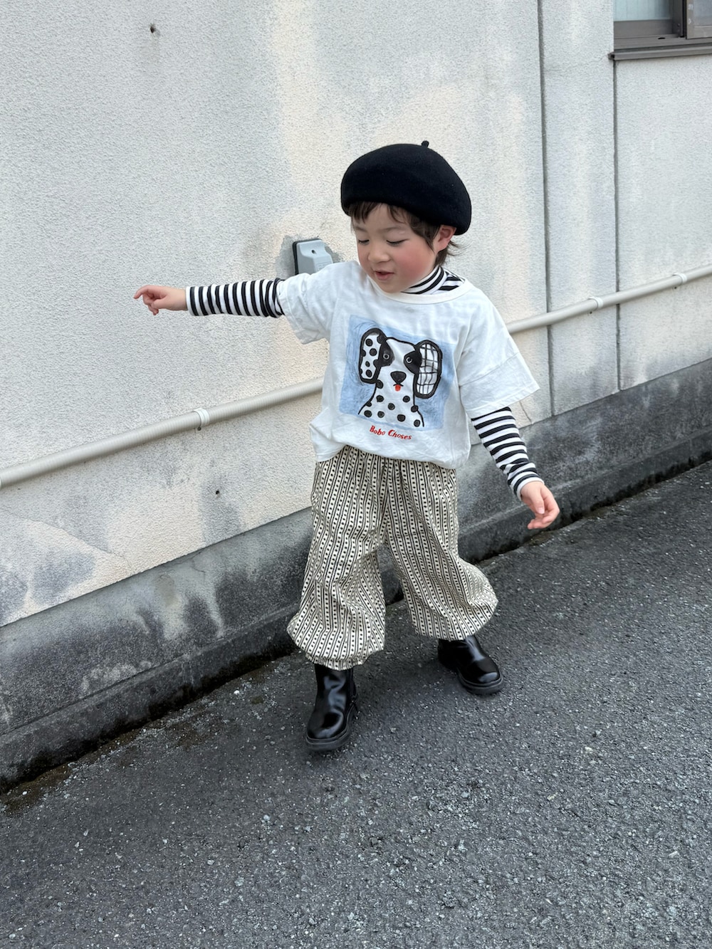 Misha & Puffのパンツを使ったキッズ人気ファッションコーディネート