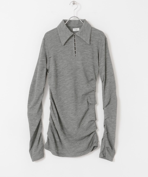 URBAN RESEARCH DOORS(アーバンリサーチドアーズ)の「tiit tokyo tack&twist tops(ニット/セーター・レディース・gray/beige・38)」の1枚目の写真