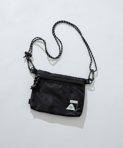 URBAN RESEARCH Sonny Label（アーバンリサーチサニーレーベル）の「POLER　STUFFABLE POUCH（ショルダーバッグ・メンズ・BLACK/CAMO・One）」の3枚目の写真