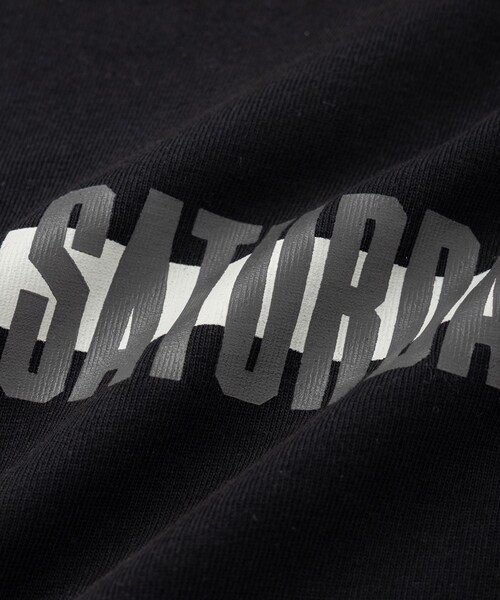 Saturdays NYC(サタデーズ ニューヨークシティ )の「Cover Lined Relax SS Tee(Tシャツ/カットソー・レディース・ブラック/ホワイト/グリーン・L/M/S/XL)」の18枚目の写真