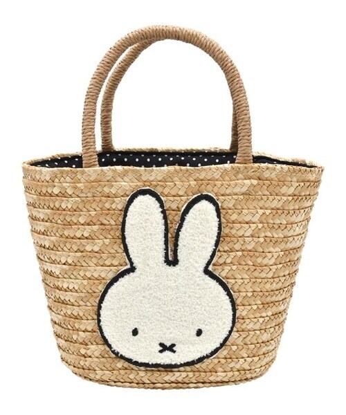 nissen（ニッセン）の「DB/ファーリーカゴバッグ (Dick Bruna)（トートバッグ・メンズ・miffy FACE/boris/miffy SITTING・Y）」の4枚目の写真