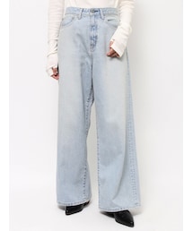 Ungrid | ハイウエストルーズデニム(デニムパンツ)