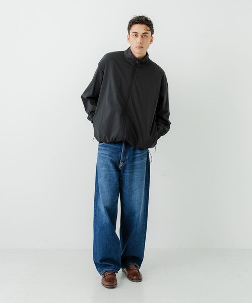 URBAN RESEARCH（アーバンリサーチ）の「NYLON DRY STRETCH JACKET（テーラードジャケット・メンズ・BLACK/BURGUNDY・M/L）」の9枚目の写真