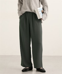 nissen | ビエラ生地ドット柄イージーパンツ(その他パンツ)