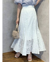 dazzlin | ハイウエストレースマーメイドスカート(スカート)