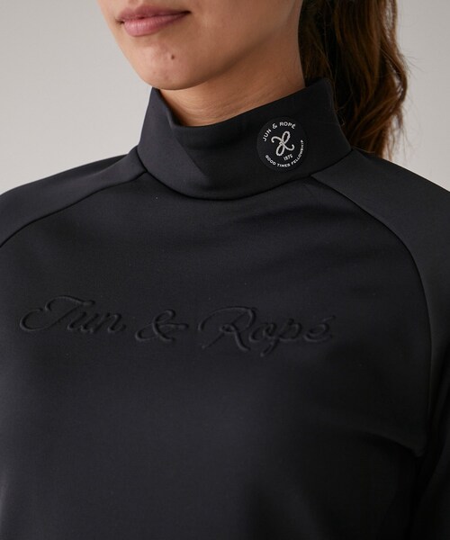 ROPE'（ロペ）の「コーデュラウラフリース エンボスプルオーバー（Tシャツ/カットソー・レディース・ブラック/ホワイト/ネイビー・L/M/S）」の19枚目の写真