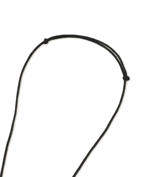 ADAM ET ROPE'(アダムエロペ)の「【JAMIRAY(ジャミレイ)】LEATHER SHELL N/C(ネックレス・レディース・ブラック・F)」の11枚目の写真
