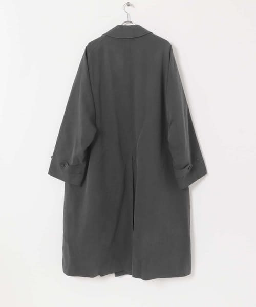 24aw a.presse silk coat 2 ステンカラー コート 24aw a.presse silk coat 2 ステンカラー コート 24aw a.presse silk