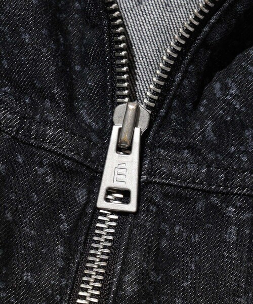 ADAM ET ROPE'(アダムエロペ)の「【Etudes Studio/エチュードストゥディオ】SLIM DENIM JACKET DOTTED(デニムジャケット・メンズ・ブラック・L/M/S)」の11枚目の写真