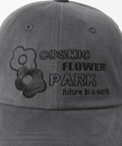 SENSE OF PLACE by URBAN RESEARCH(センスオブプレイスバイアーバンリサーチ)の「ポップアートフラワーロゴシシュウキャップA(キャップ・メンズ・CHARCOAL/BLACK・one)」の14枚目の写真