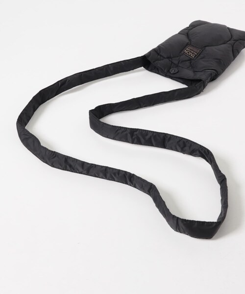 SENSE OF PLACE by URBAN RESEARCH（センスオブプレイスバイアーバンリサーチ）の「TAION　ミリタリークロスボディダウンバッグS（ショルダーバッグ・メンズ・BLACK/D.CHARCOAL/D.S.GRN・One）」の8枚目の写真