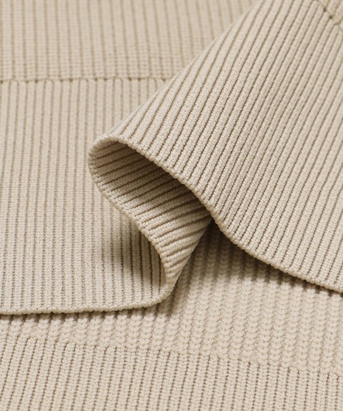 LAATO（ラート）の「ROUNDSLEEVE KNIT（ニット/セーター・レディース・モス/クリーム/インク・Free）」の9枚目の写真