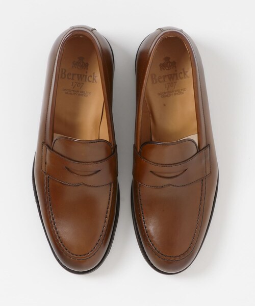 URBAN RESEARCH DOORS（アーバンリサーチドアーズ）の「Berwick　コインローファー（ドレスシューズ・メンズ・DARK BROWN・5.5/6/6.5/7/7.5）」の4枚目の写真