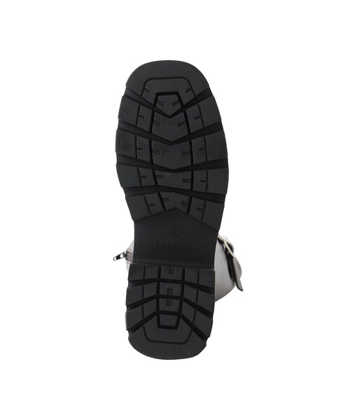 VIS(ビス)の「サイドバックルタンクソールロングブーツ(ブーツ・レディース・ブラック/ダークブラウン・L/M/S)」の18枚目の写真