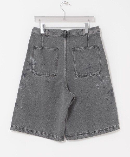URBAN RESEARCH(アーバンリサーチ)の「YLEVE HAND PAINT DENIM SHORTS(その他パンツ・メンズ・010 BLACK/040 CER・3/4)」の14枚目の写真