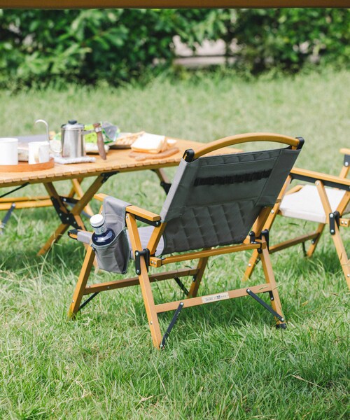 URBAN RESEARCH DOORS（アーバンリサーチドアーズ）の「『別注』WAQ×DOORS　FOLDING WOOD CHAIR EXCLUSIVE（家具・メンズ・グレー・0）」の7枚目の写真