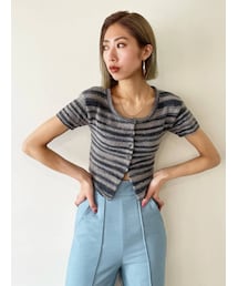 EMODA | 【セットアップ着用可】カラーストライプニット(ニット/セーター)