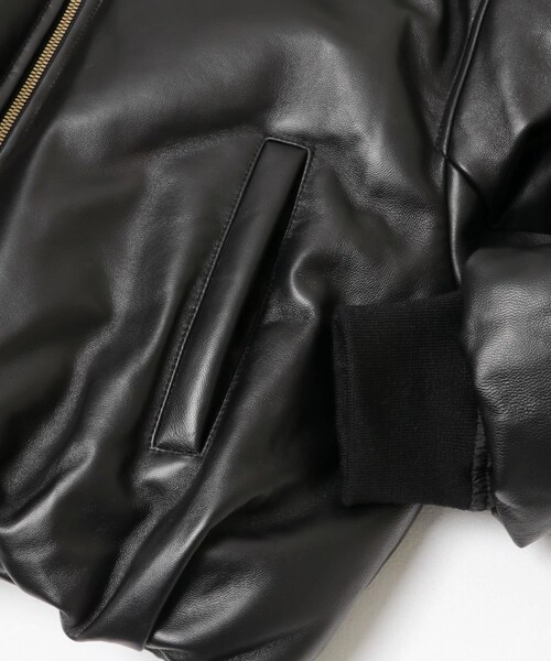 URBAN RESEARCH（アーバンリサーチ）の「new basic　ORBIT PADDED BLOUSON（ブルゾン・レディース・BLACK・36/38）」の5枚目の写真
