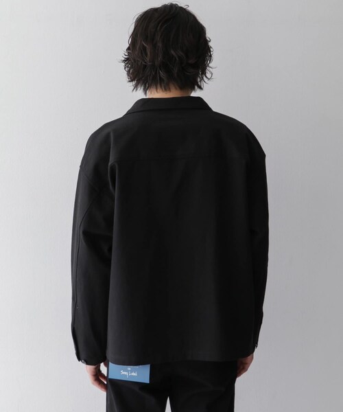 URBAN RESEARCH Sonny Label（アーバンリサーチサニーレーベル）の「CHEF JACKET（カバーオール・メンズ・カーキ/アイボリー/ブラック/ブラウン/ヒッコリー/オンブレ/グレージュCH・M/L）」の17枚目の写真