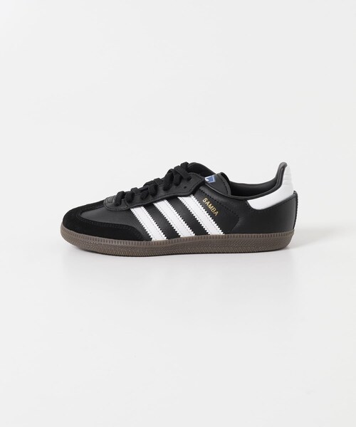 URBAN RESEARCH DOORS（アーバンリサーチドアーズ）の「adidas　SAMBA OG CF EL C(KIDS)（シューズ小物/雑貨・キッズ・コアブラック・17/18/19/20/21）」の7枚目の写真