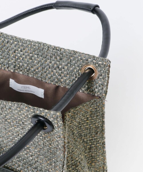 ITEMS URBANRESEARCH（アイテムズ アーバンリサーチ）の「ザツザイ2WAYミニトート（トートバッグ・レディース・OFF/CHA/BEG・-）」の18枚目の写真