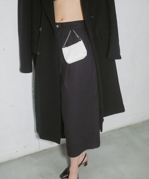 RODE SKO（ロデスコ）の「hun RODESKO　Dual pouch tote（トートバッグ・レディース・SHIRO/BLACK・-）」の8枚目の写真