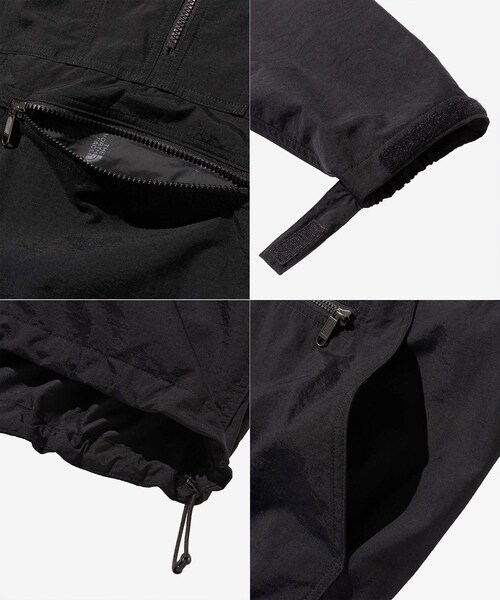 URBAN RESEARCH（アーバンリサーチ）の「THE NORTH FACE　COMPACT ANORAK（テーラードジャケット・レディース・Kブラック/HSラベンダー/FI アイボリー・M）」の11枚目の写真