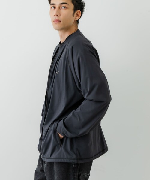 URBAN RESEARCH(アーバンリサーチ)の「『別注』NANGA×URBAN RESEARCH RASH GUARD BLOUSON(ブルゾン・メンズ・BLACK/CHARCOAL・M/L)」の5枚目の写真