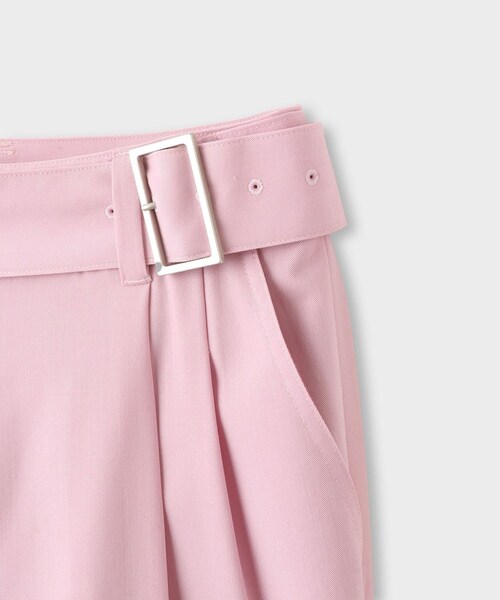 ROPE'（ロペ）の「【moi salon et rope 】ORIGINAL BELTED SLACKS｜ベルテッドスラックス（スラックス・レディース・ネイビー/ピンク系・36/38）」の12枚目の写真