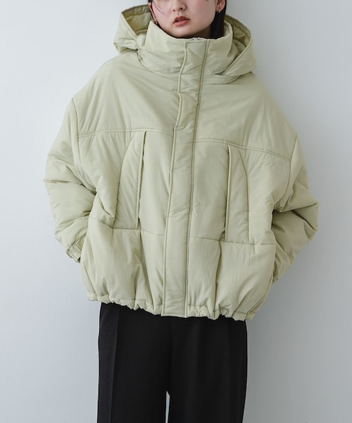 SENSE OF PLACE by URBAN RESEARCH（センスオブプレイスバイアーバンリサーチ）の「『2WAY仕様/撥水』『UR TECH』モンスターブルゾン（その他アウター・レディース・IVORY/BLACK/Y.BEIGE/BLK×GRY・one）」の7枚目の写真