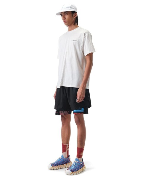 bonjour records（ボンジュールレコーズ）の「Space Available/スペースアヴェイラブル Natural Movement Short Sleeve T-shirt（Tシャツ/カットソー・レディース・ブラック/オフホワイト・L/M/XL）」の11枚目の写真