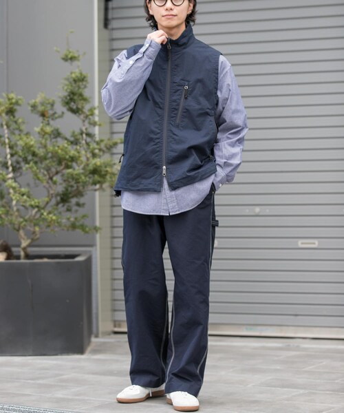 URBAN RESEARCH DOORS（アーバンリサーチドアーズ）の「FORK&SPOON　フィールドベスト（ベスト・メンズ・DARK NAVY/BROWN・4/5）」の18枚目の写真