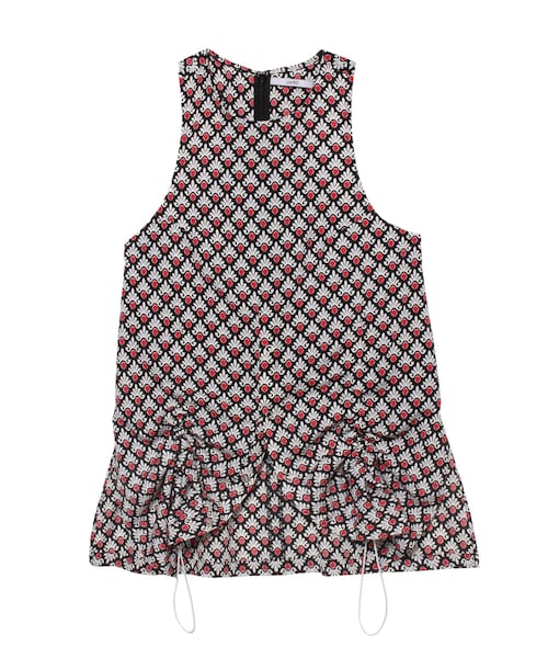 momaタグ付きUN3D デザインタンクトップ HEM GATHER TT UN3D.（アンスリード）の「HEM GATHER PATTERN TT（タンクトップ