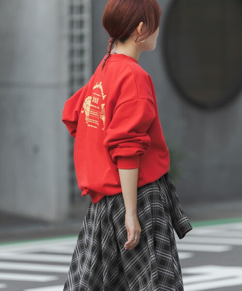 URBAN RESEARCH(アーバンリサーチ)の「鳥貴族×UR UnuboResearch SWEAT(スウェット・メンズ・OATMEAL/RED/CHARCOAL/BLACK/MOCHA・M/L/XL)」の20枚目の写真