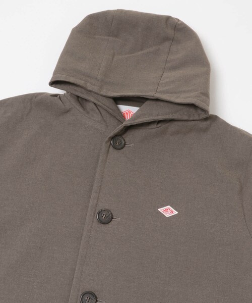 URBAN RESEARCH DOORS（アーバンリサーチドアーズ）の「DANTON　HOODED JACKET（テーラードジャケット・レディース・GREIGE/BLACK・34）」の7枚目の写真