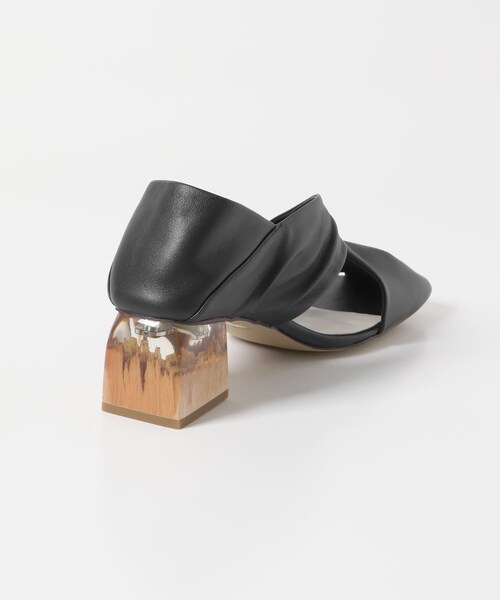 URBAN RESEARCH ROSSO（アーバンリサーチロッソ）の「ALM.　HEIDI LEATHER PUMPS（パンプス・レディース・SILVER/BLACK・36/37/38）」の6枚目の写真