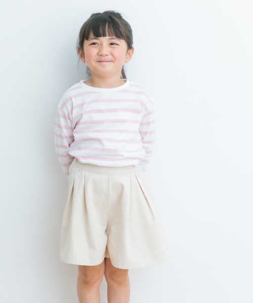 URBAN RESEARCH DOORS(アーバンリサーチドアーズ)の「『親子リンク』ボーダーワイドプルオーバー(KIDS)(その他トップス・キッズ・NVY/PINK/BLUE・105/120/135/150)」の11枚目の写真