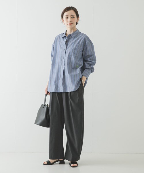 URBAN RESEARCH(アーバンリサーチ)の「『別注』PICCA×URBAN RESEARCH レギュラーカラールーズシャツ(シャツ/ブラウス・レディース・CHECK/STRIPE・Free)」の18枚目の写真