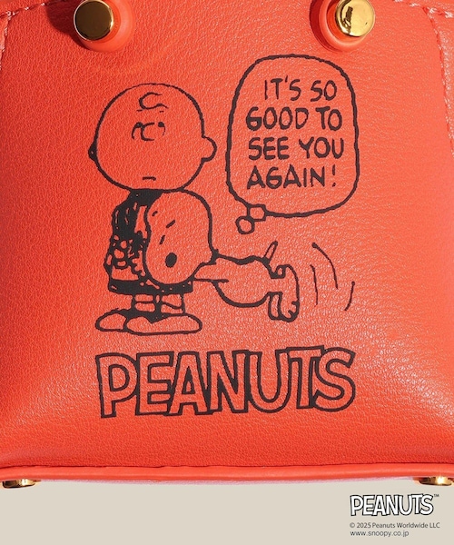 ROPE'（ロペ）の「【WEB限定/一部店舗限定】【E'POR×PEANUTS】別注 Y BAG Pico（ハンドバッグ・レディース・ブラック/オフホワイト/レッド・F）」の22枚目の写真