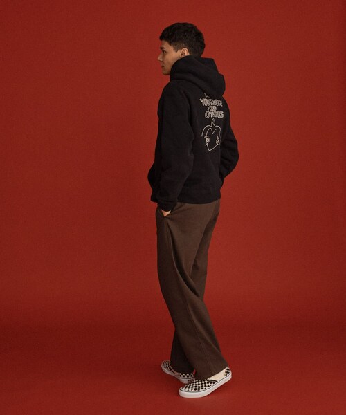 URBAN RESEARCH Sonny Label（アーバンリサーチサニーレーベル）の「オガワナツミ コラボスウェットフーディー（パーカー・メンズ・グレー/ブラウン/ブラック・M/L）」の18枚目の写真